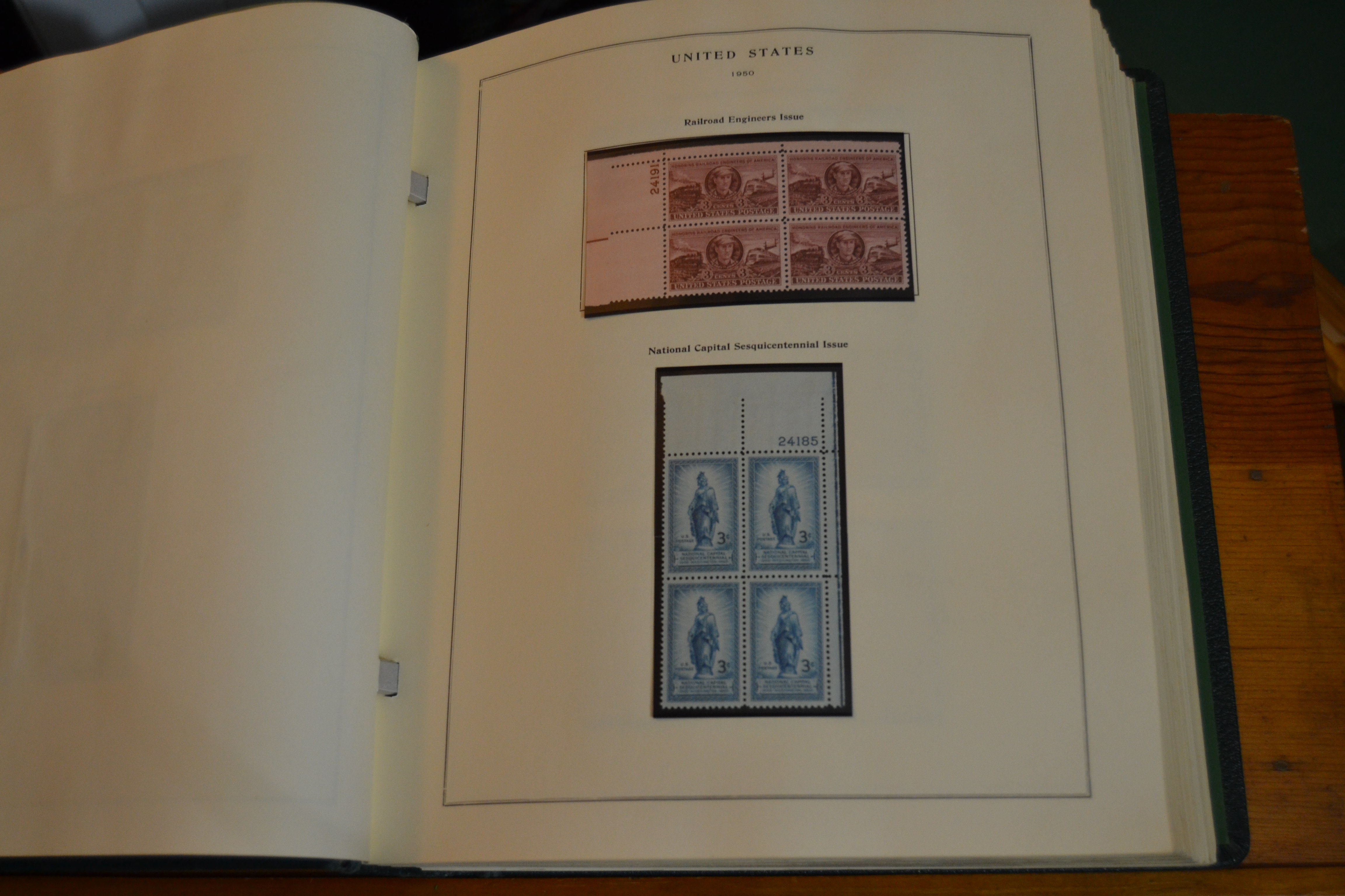 Plate Blocks 1950-70, page 2