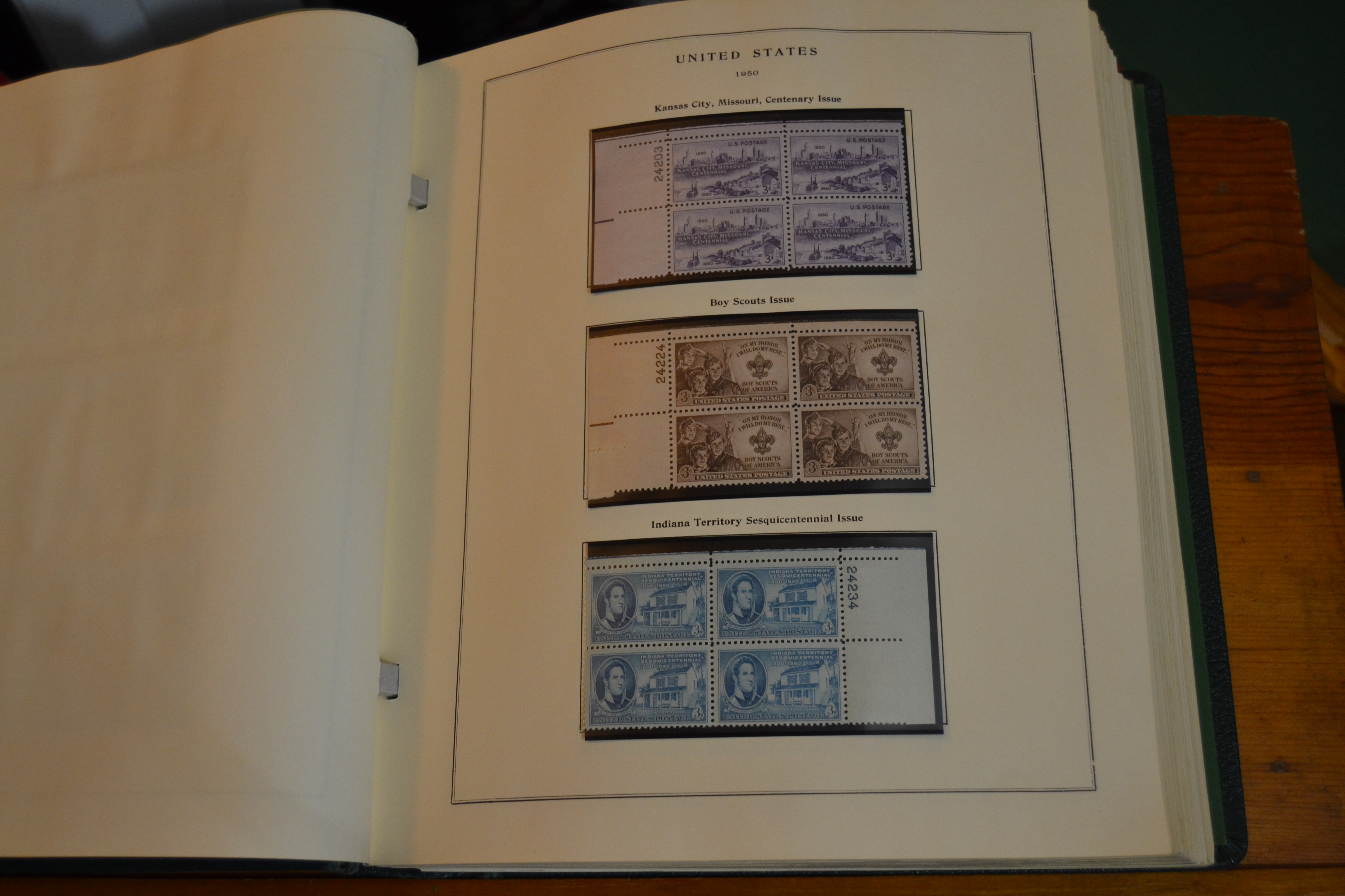 Plate Blocks 1950-70, page 4