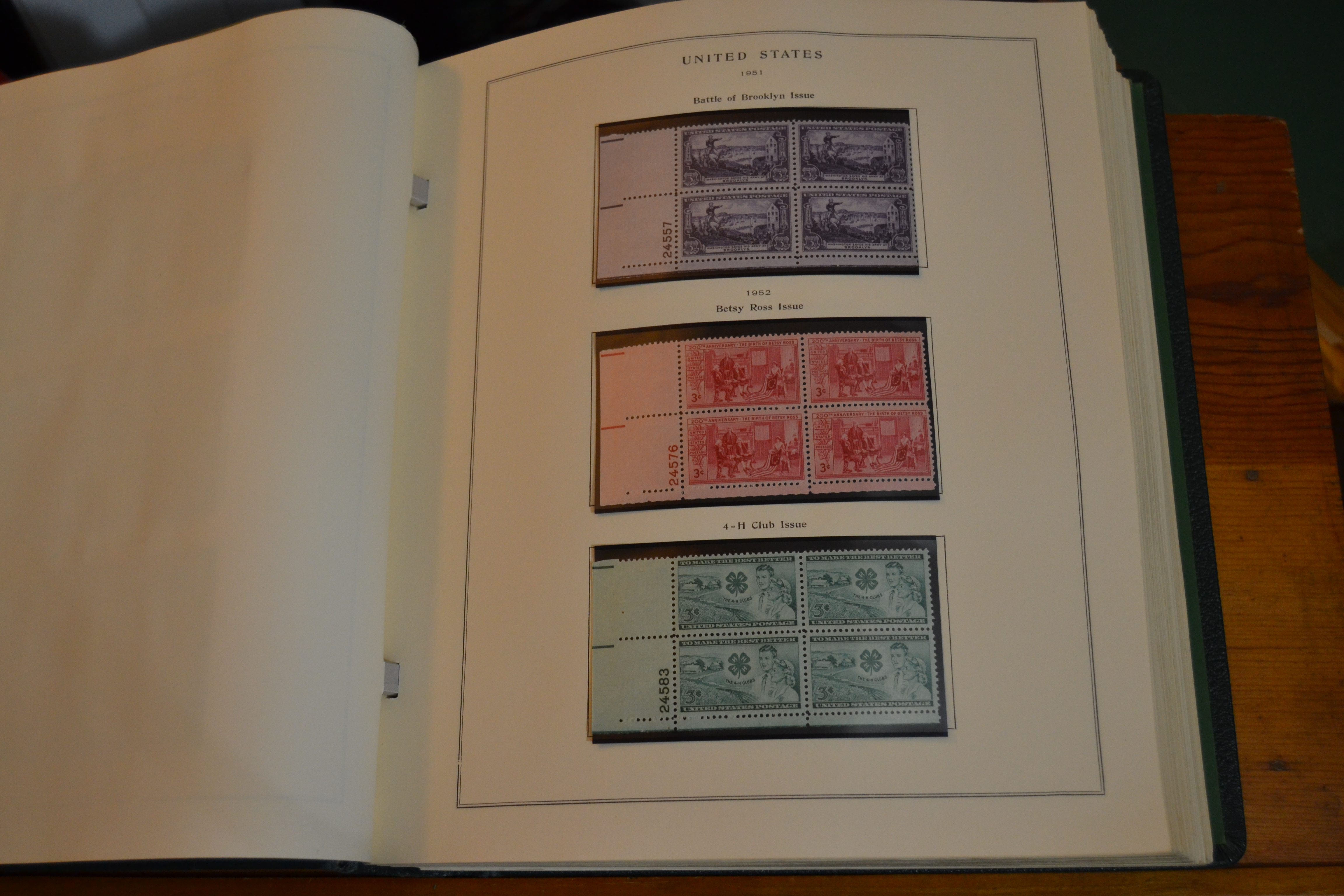 Plate Blocks 1950-70, page 7