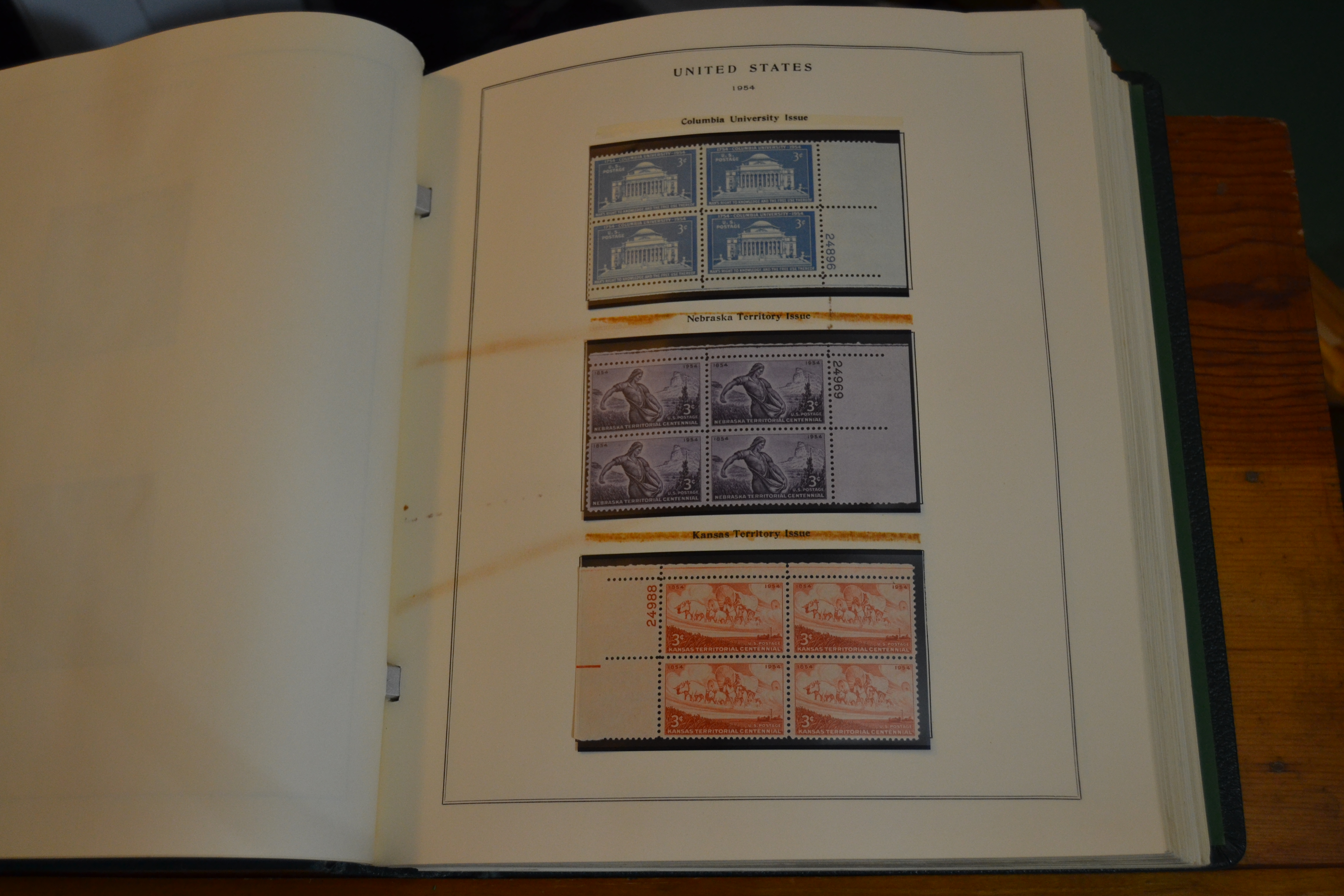 Plate Blocks 1950-70, page 24