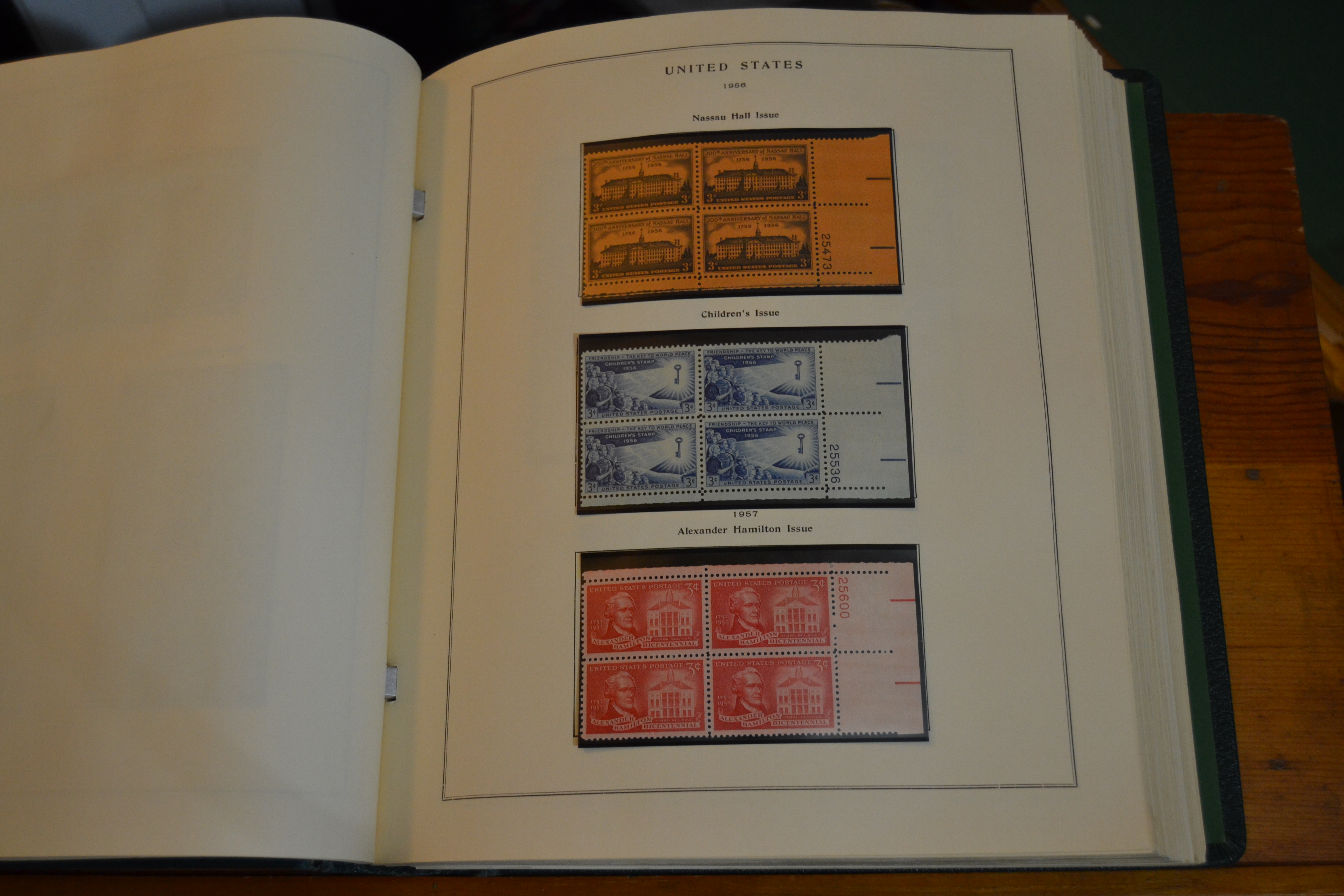 Plate Blocks 1950-70, page 35