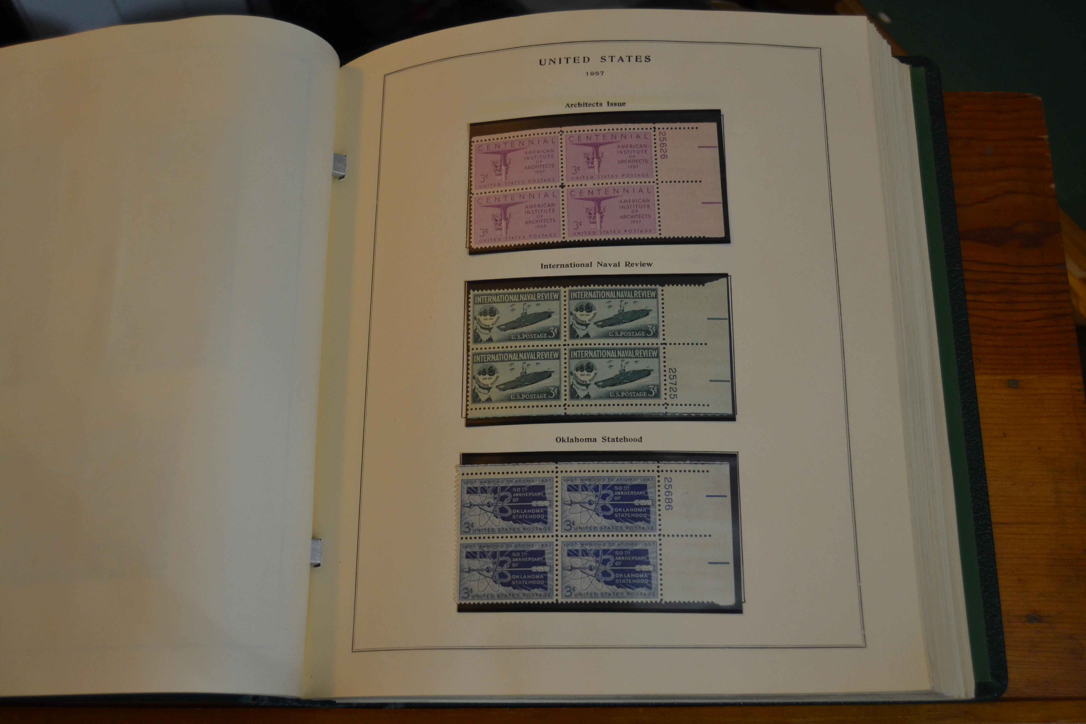 Plate Blocks 1950-70, page 37