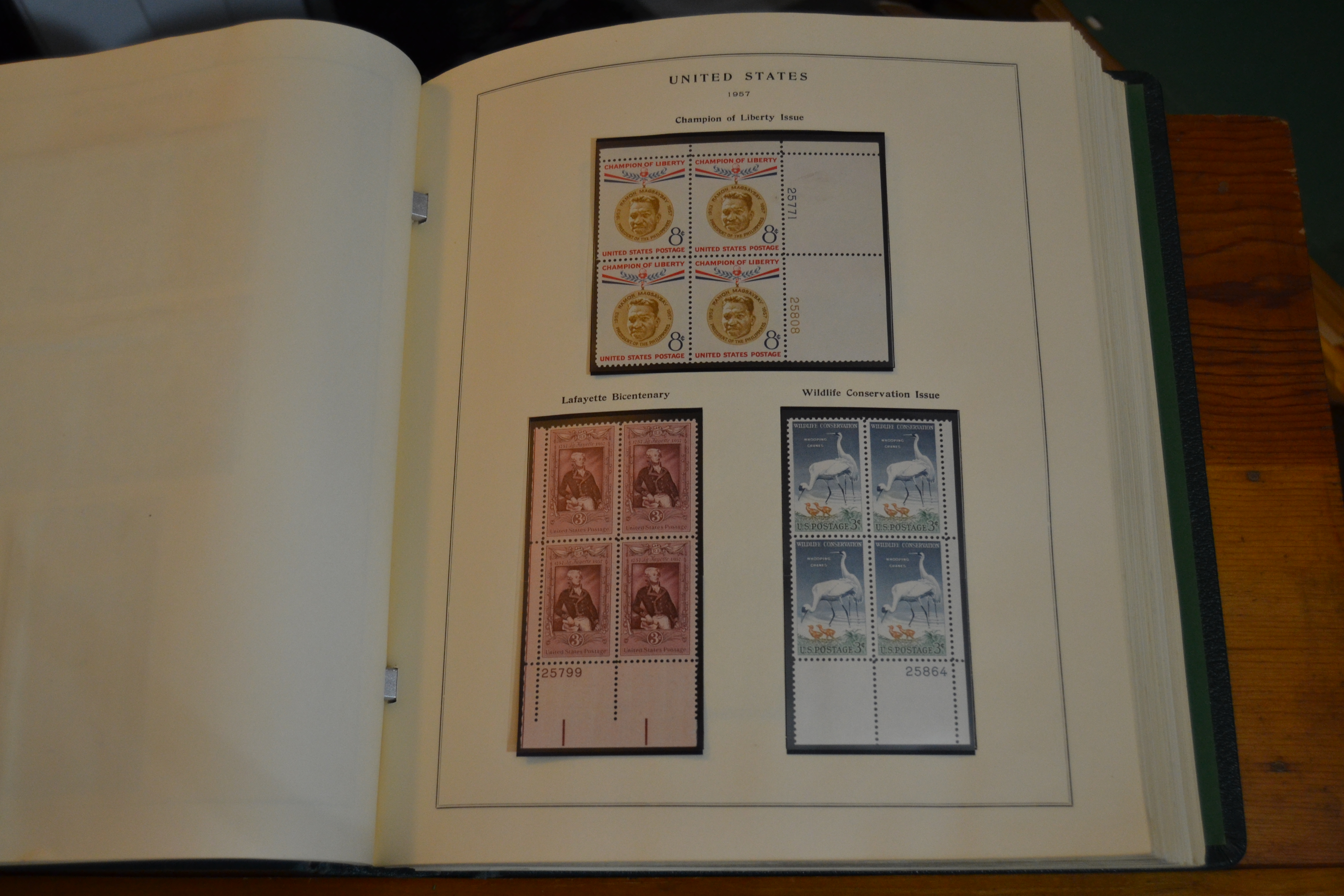 Plate Blocks 1950-70, page 39