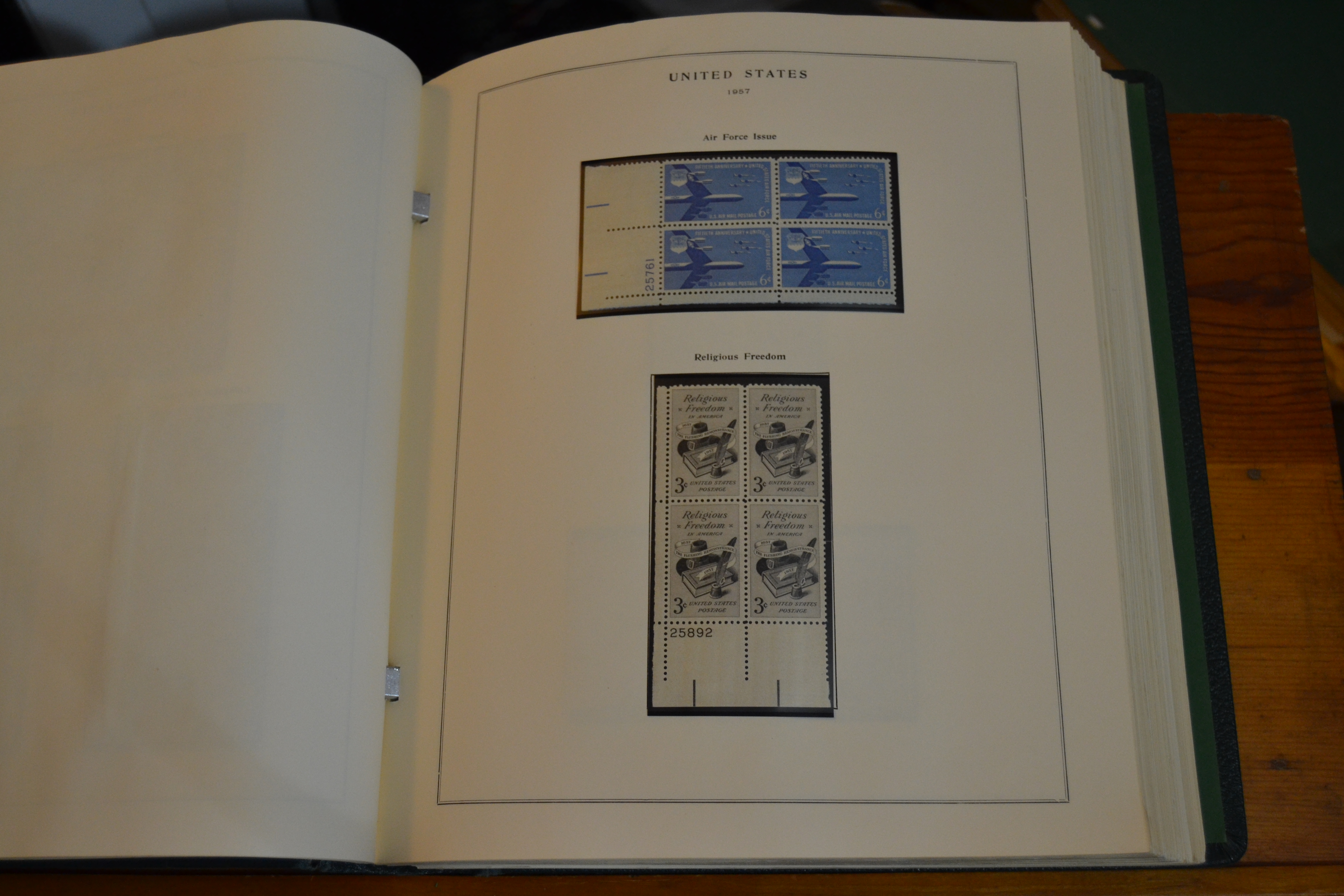 Plate Blocks 1950-70, page 40