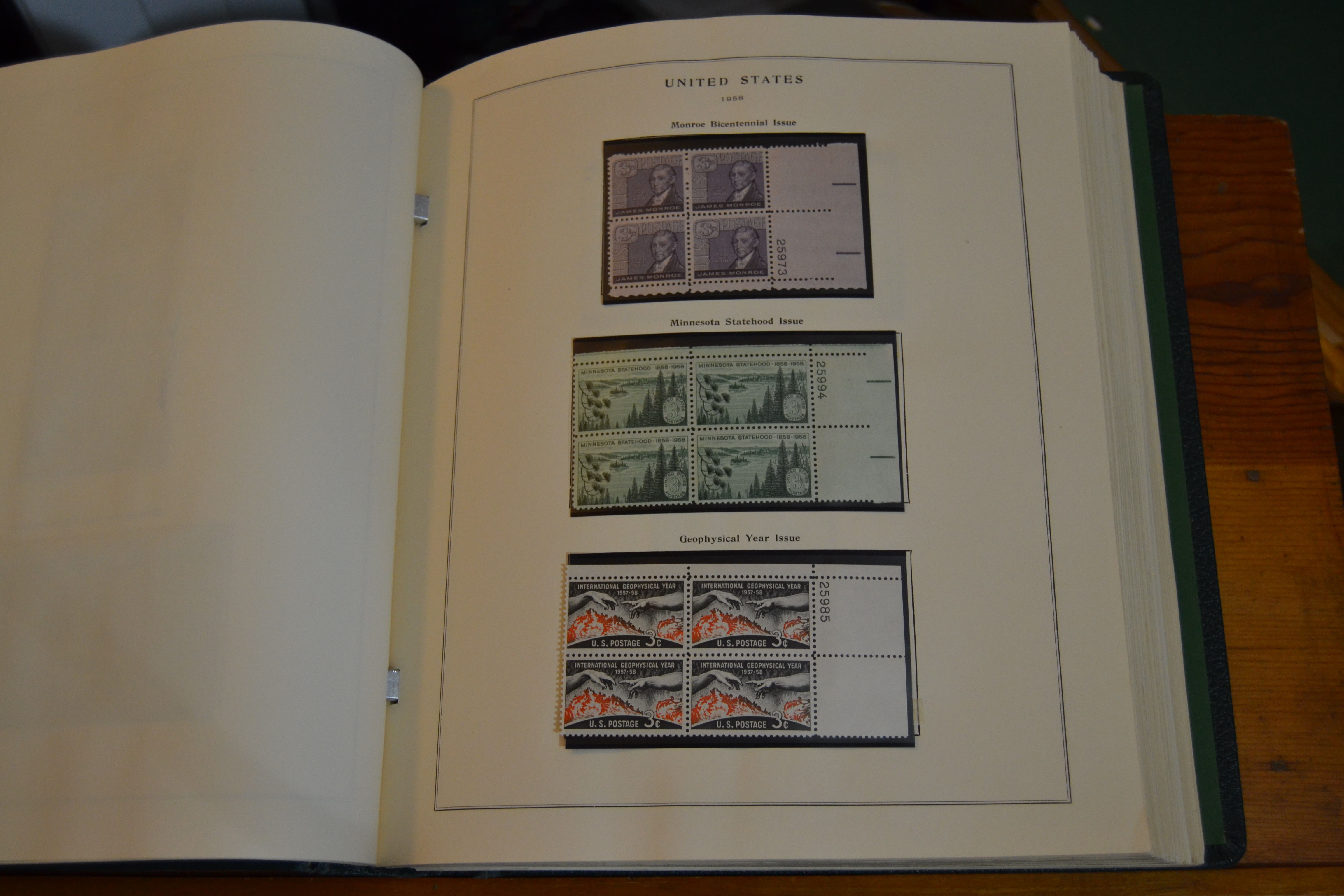 Plate Blocks 1950-70, page 42