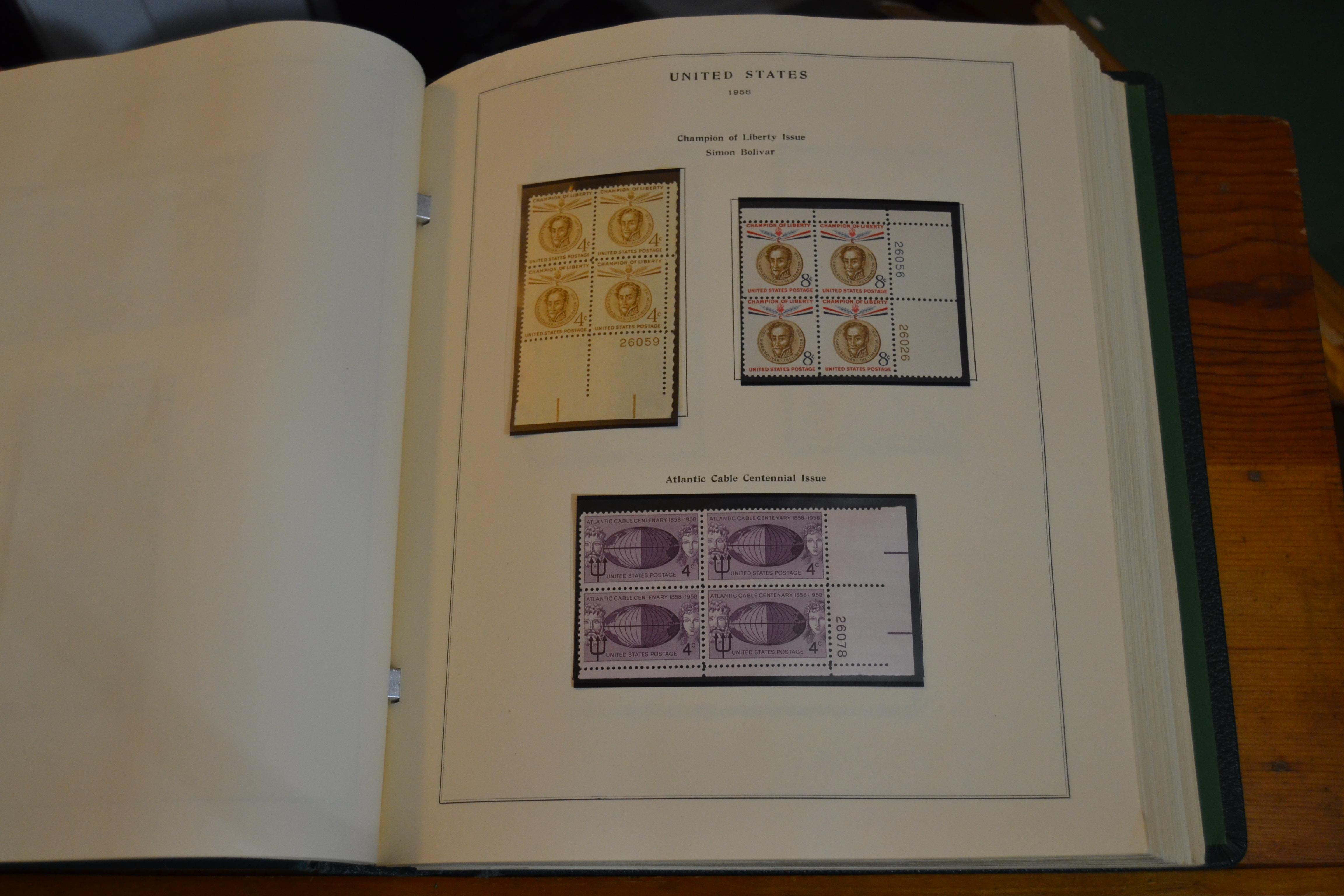 Plate Blocks 1950-70, page 44