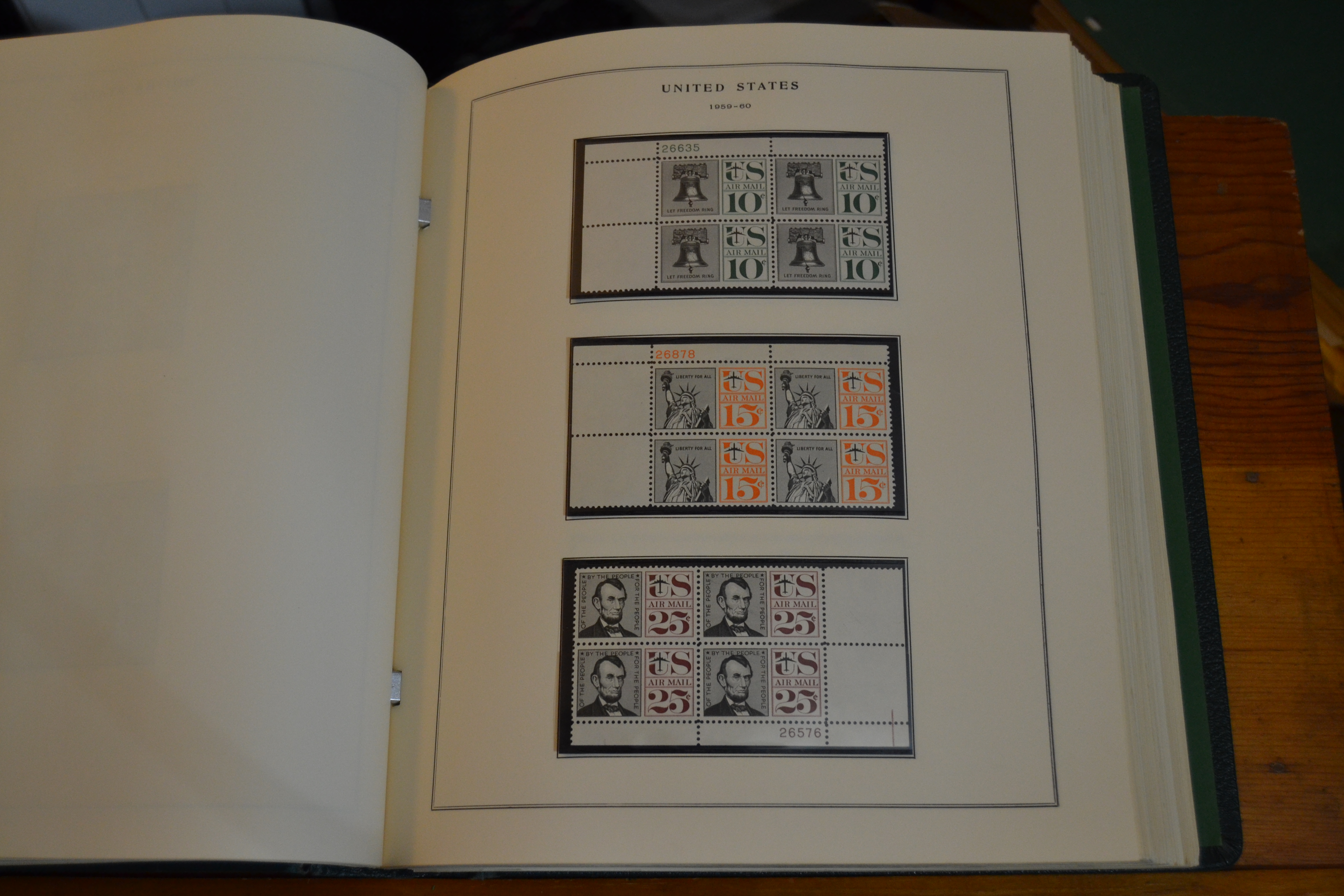 Plate Blocks 1950-70, page 57