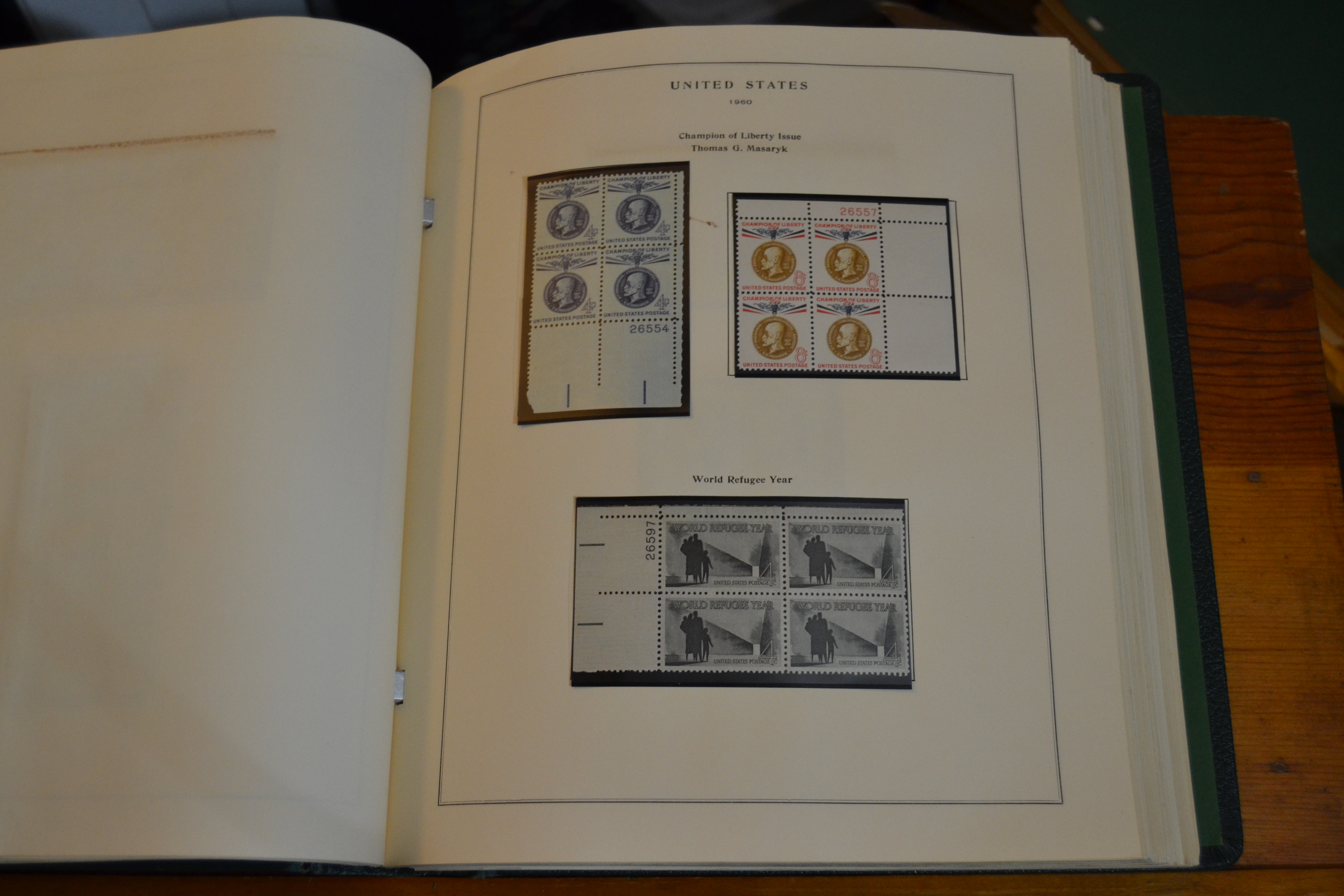 Plate Blocks 1950-70, page 61