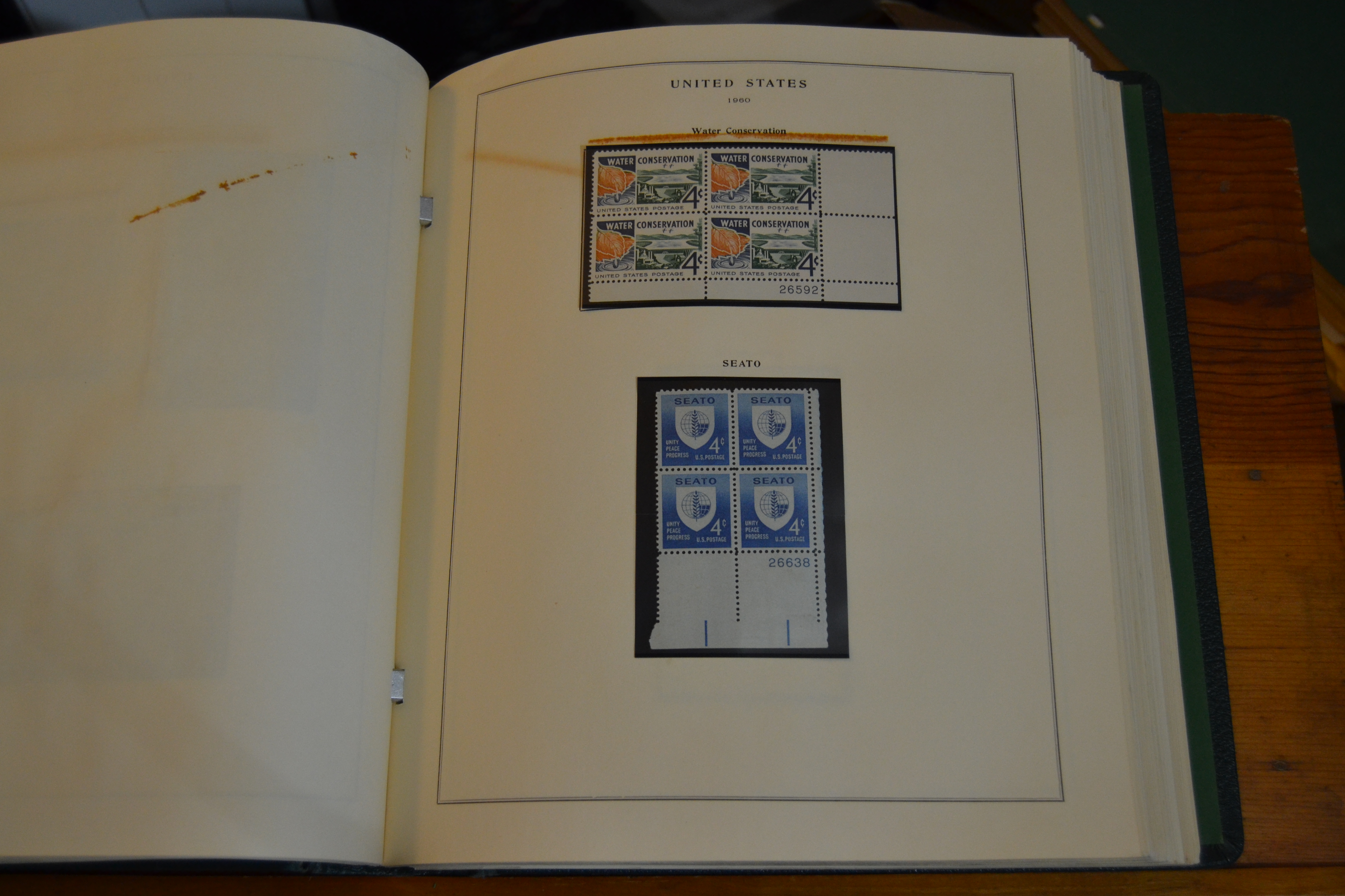 Plate Blocks 1950-70, page 62