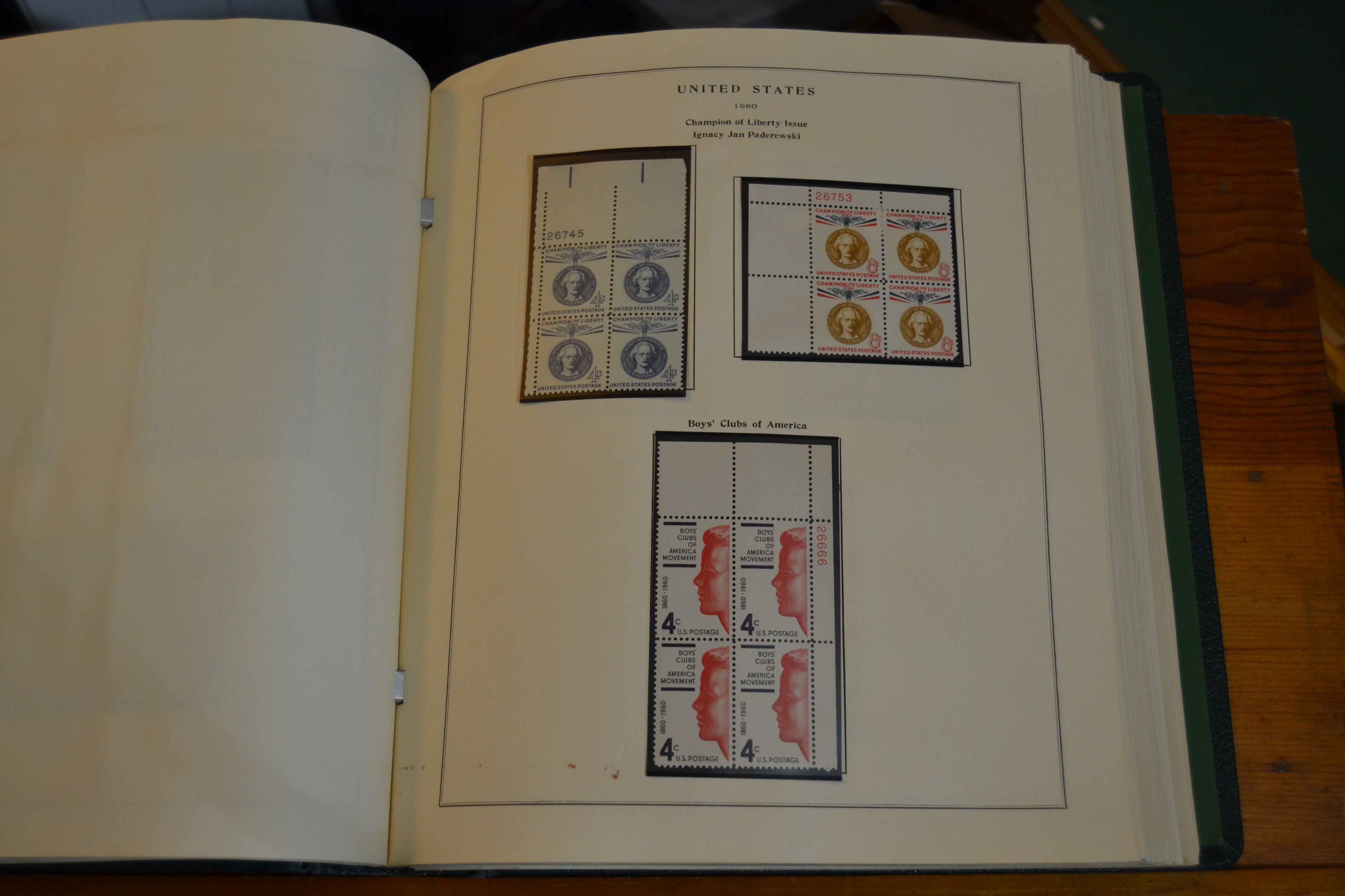 Plate Blocks 1950-70, page 66
