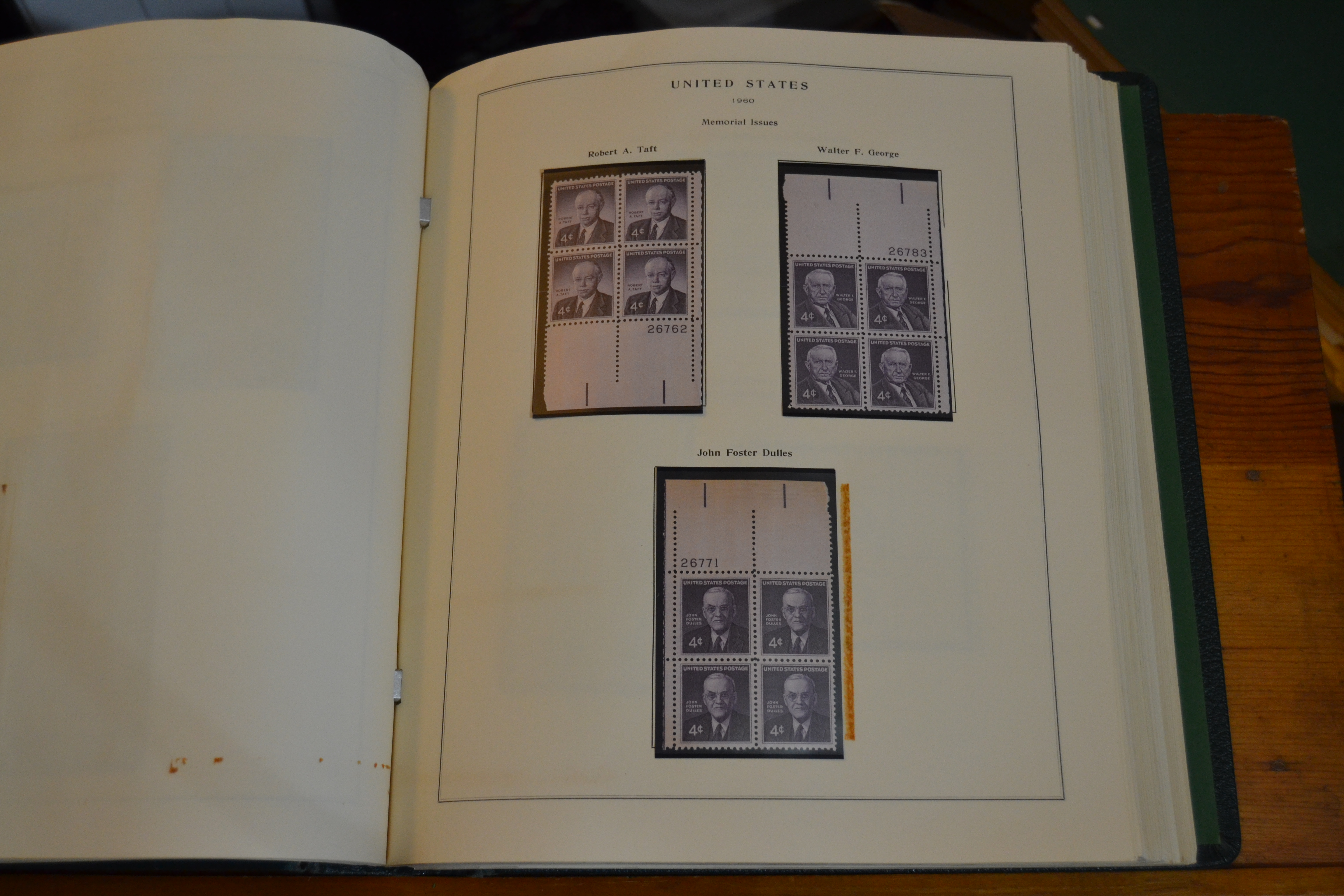 Plate Blocks 1950-70, page 67