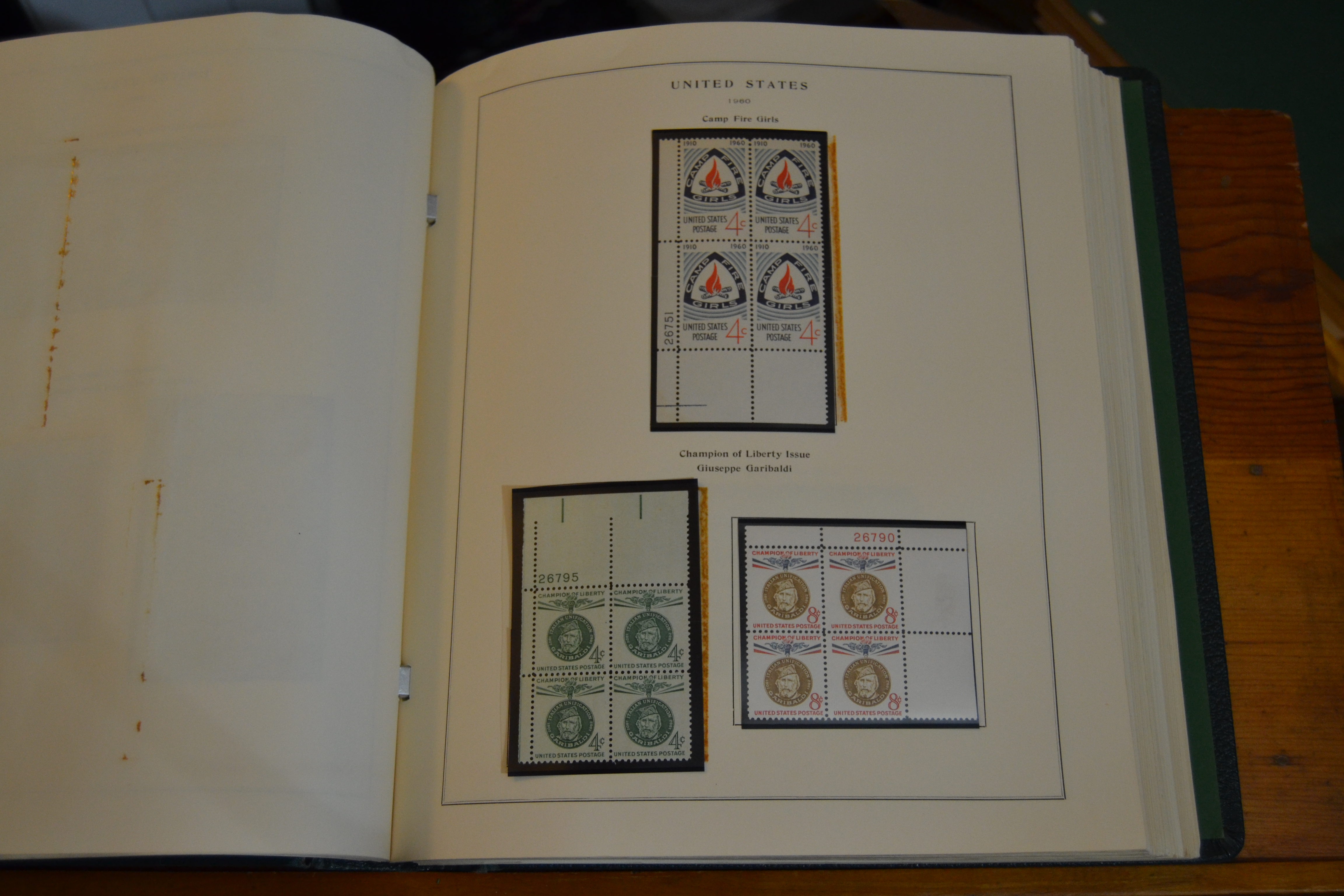 Plate Blocks 1950-70, page 69