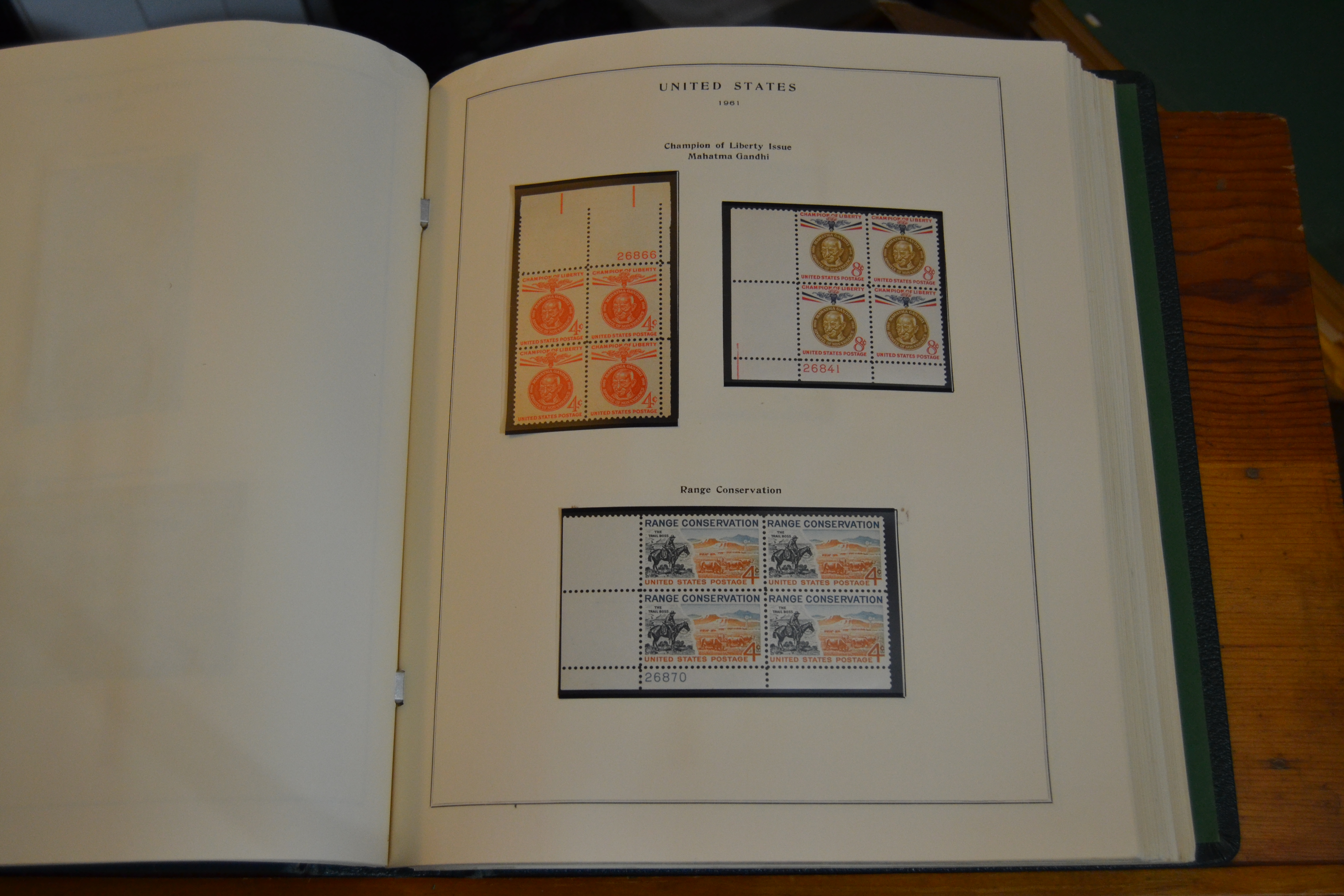 Plate Blocks 1950-70, page 71