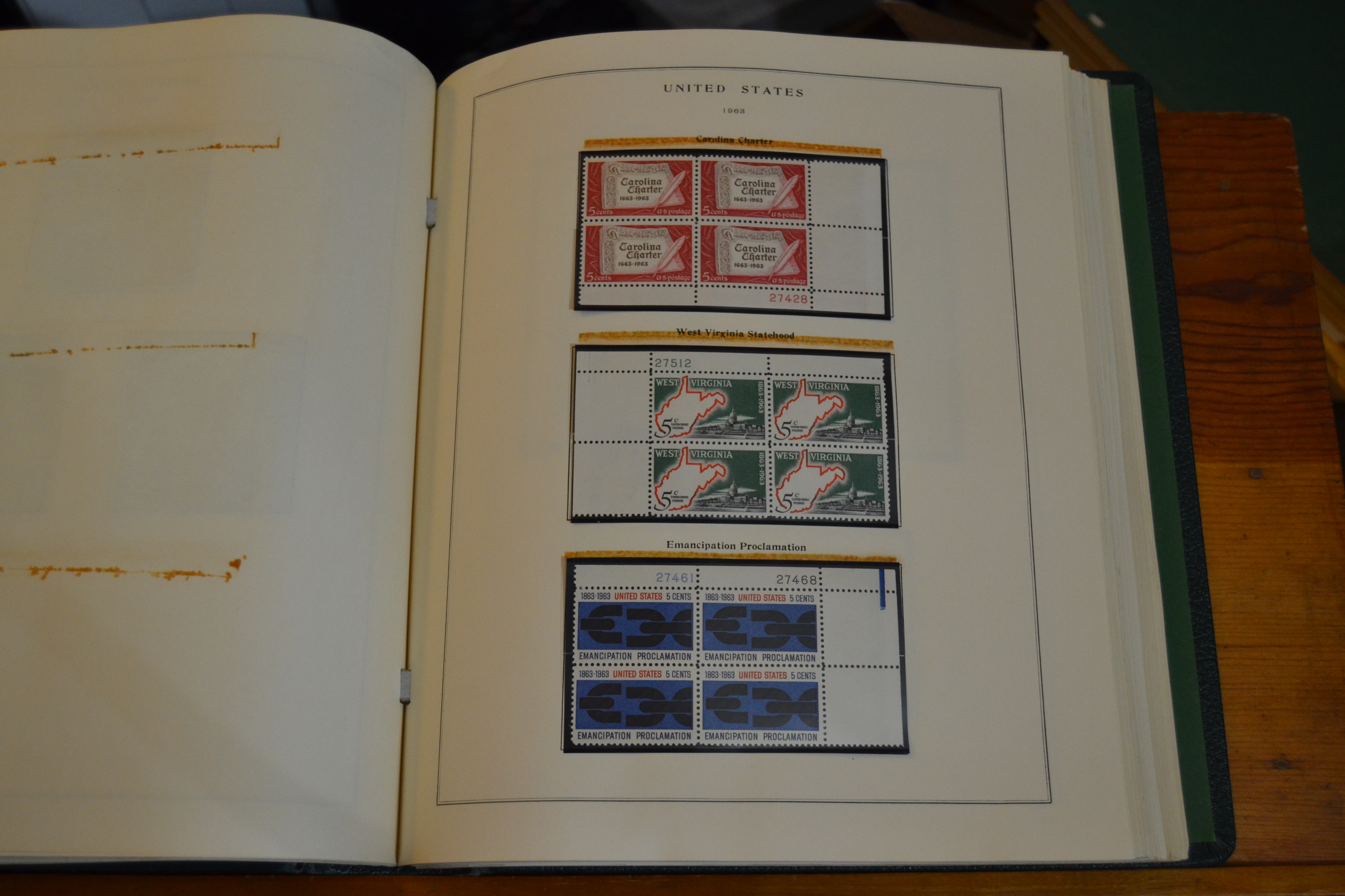 Plate Blocks 1950-70, page 87