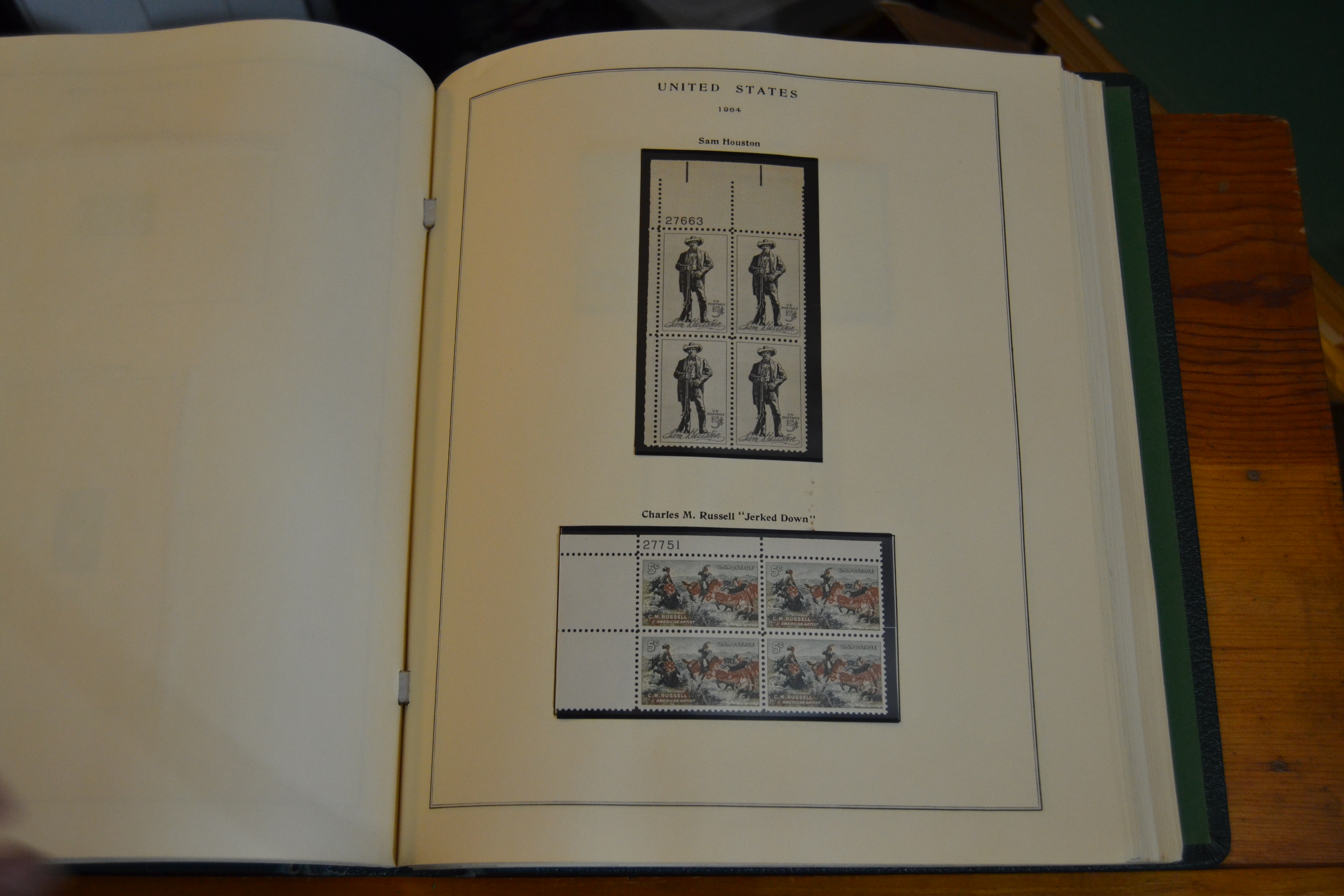 Plate Blocks 1950-70, page 92