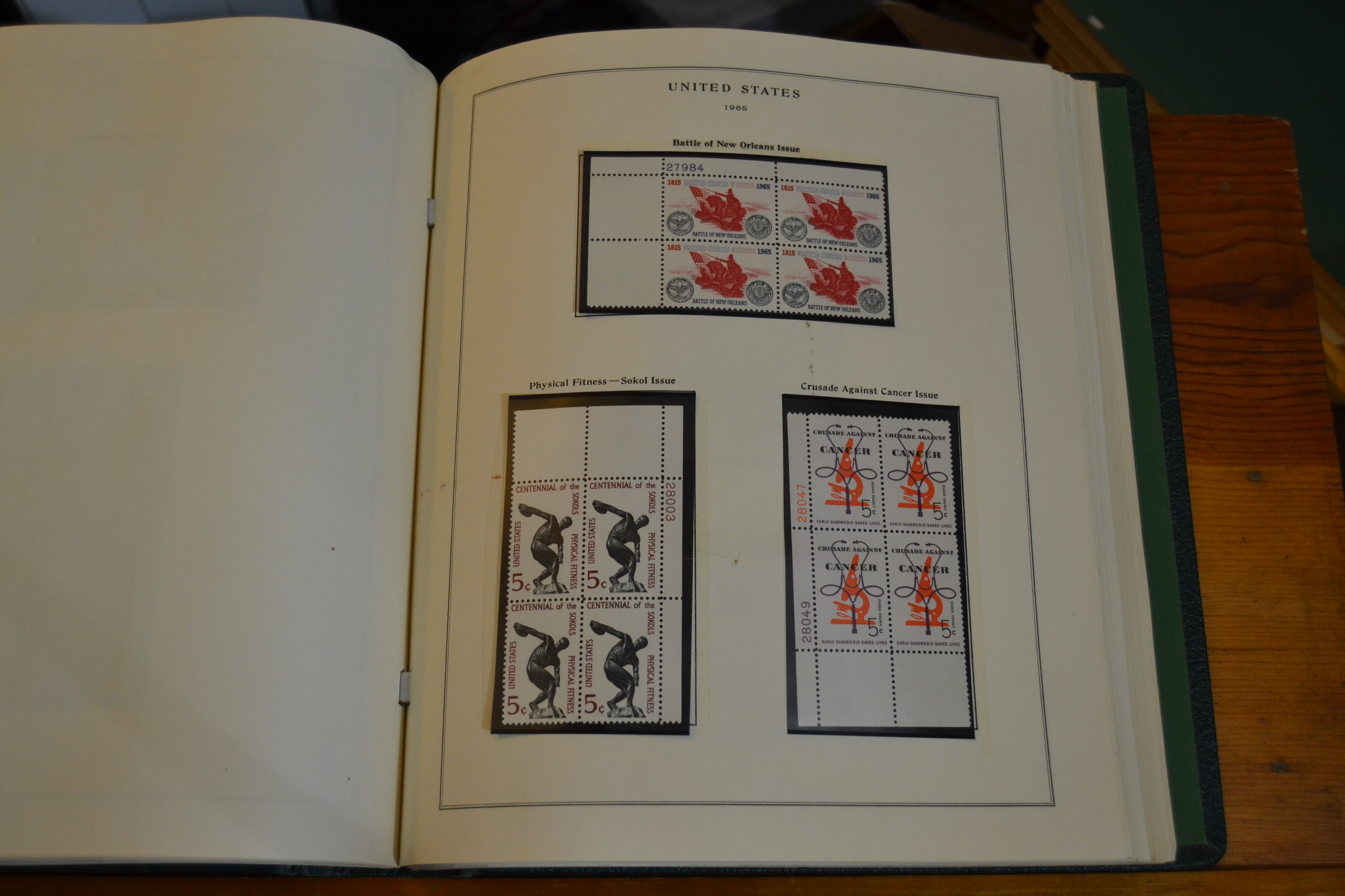 Plate Blocks 1950-70, page 99