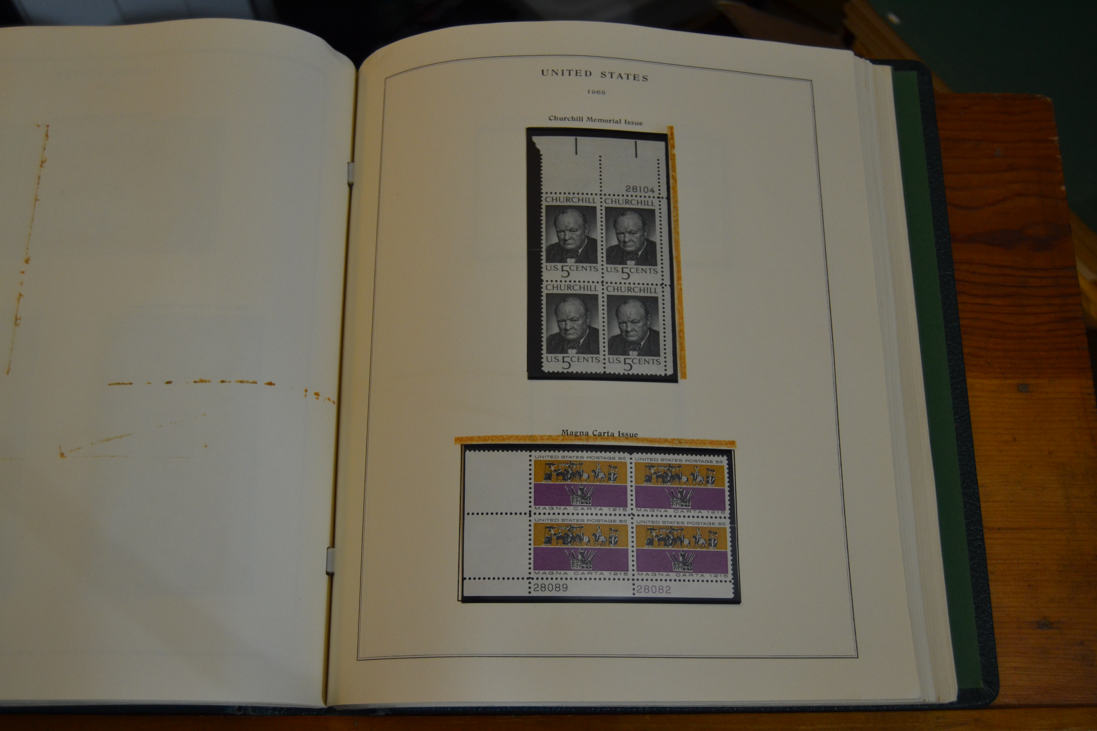 Plate Blocks 1950-70, page 100