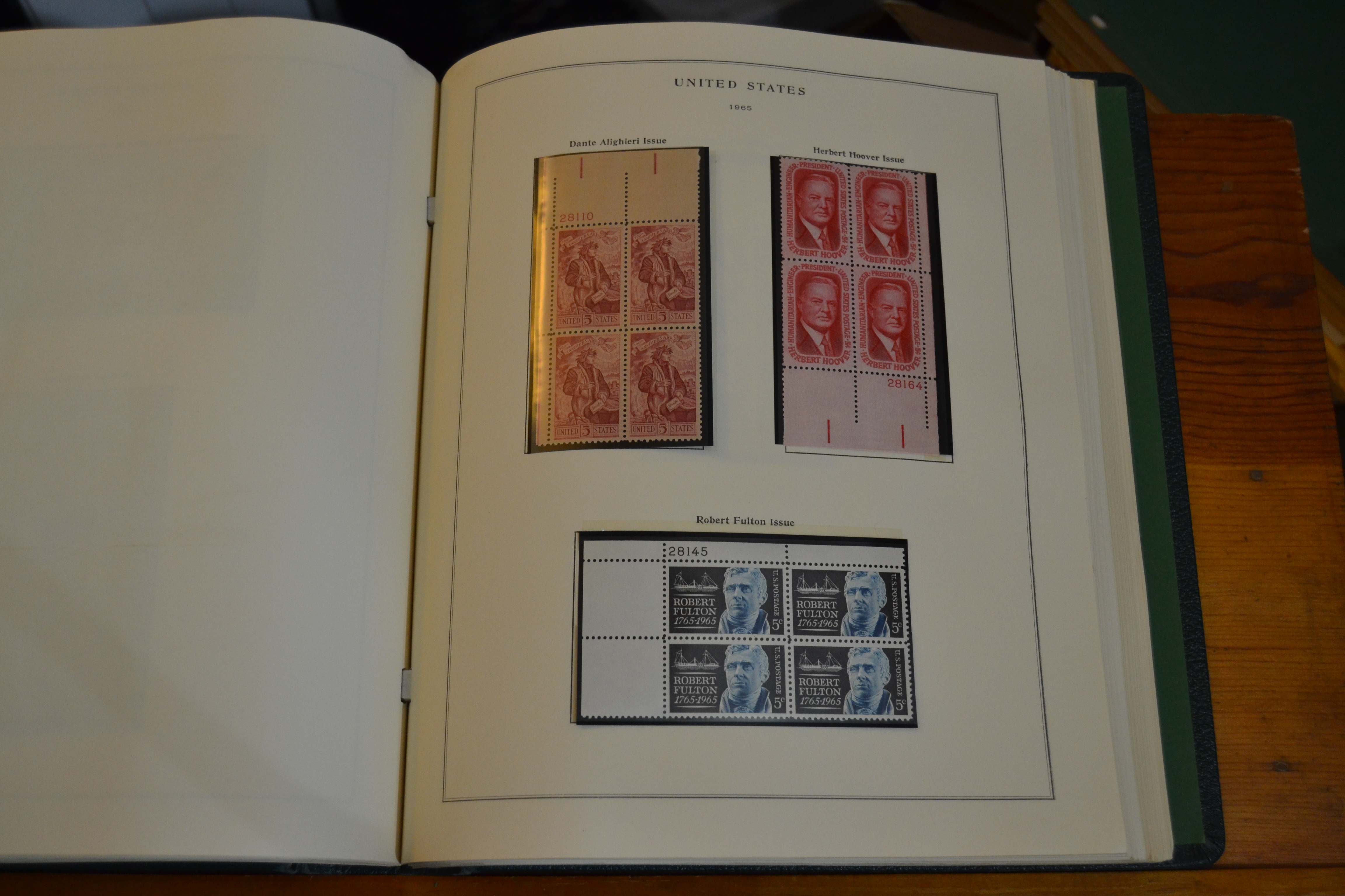 Plate Blocks 1950-70, page 102