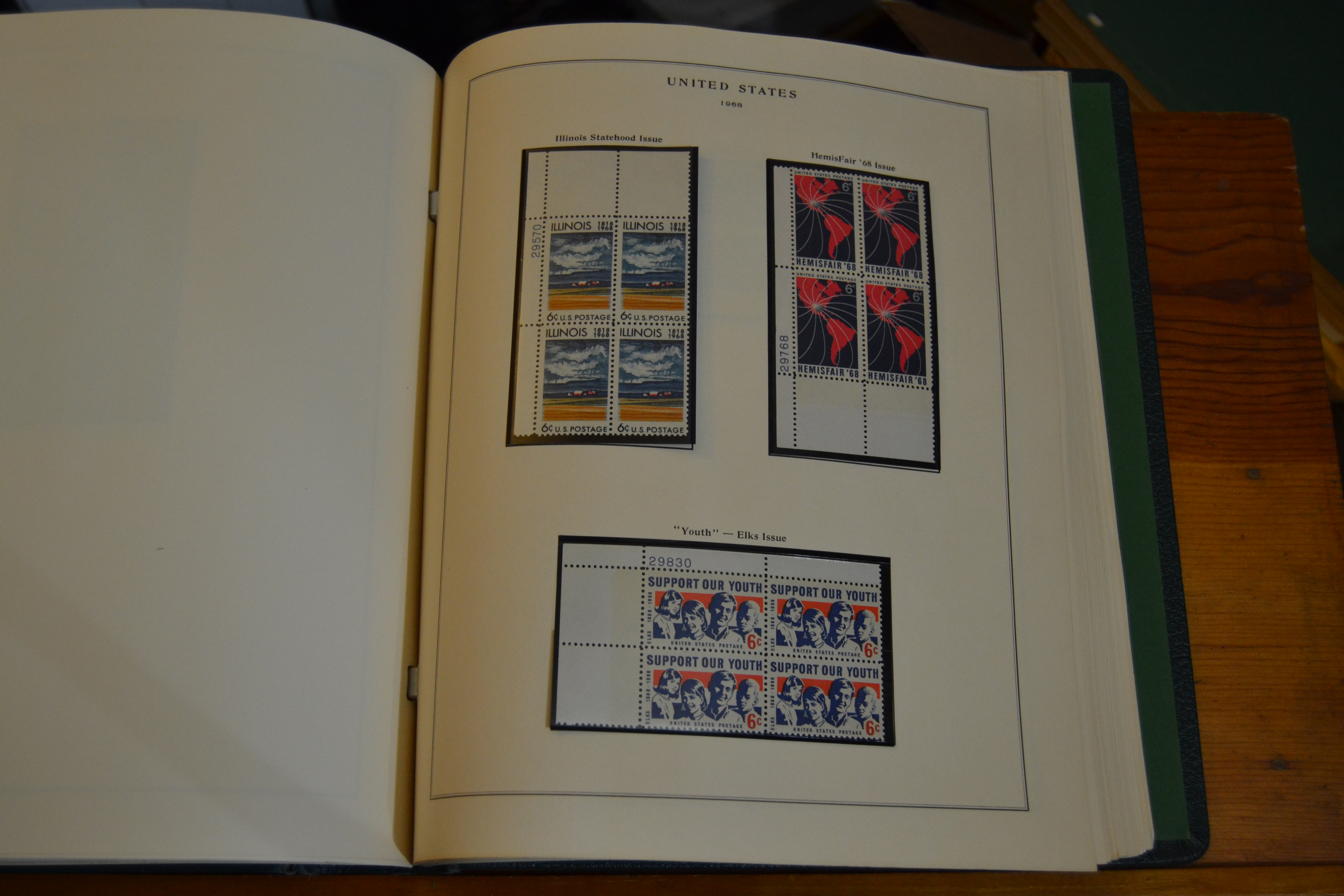 Plate Blocks 1950-70, page 127